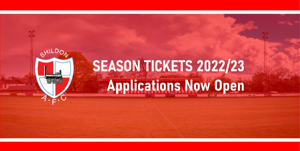 2022 SEASON TICKET APPLICATIONS NOW OPEN